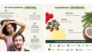 Aceite de romero para el pelo: favorece el crecimiento, reduce la caída y devuelve el volumen. Ingredientes naturales para un cabello fuerte y brillante.