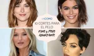 Mujeres con diferentes cortes de pelo, ideales para el tratamiento cabello fino y escaso.
