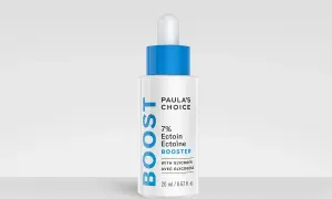 Frasco de Paula's Choice con ectoína, un ingrediente que protege y calma la piel.