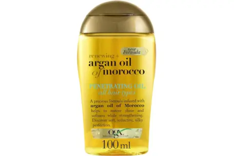 Botella de aceite de argán de Marruecos para el pelo, 100 ml. Renueva y fortalece tu cabello.