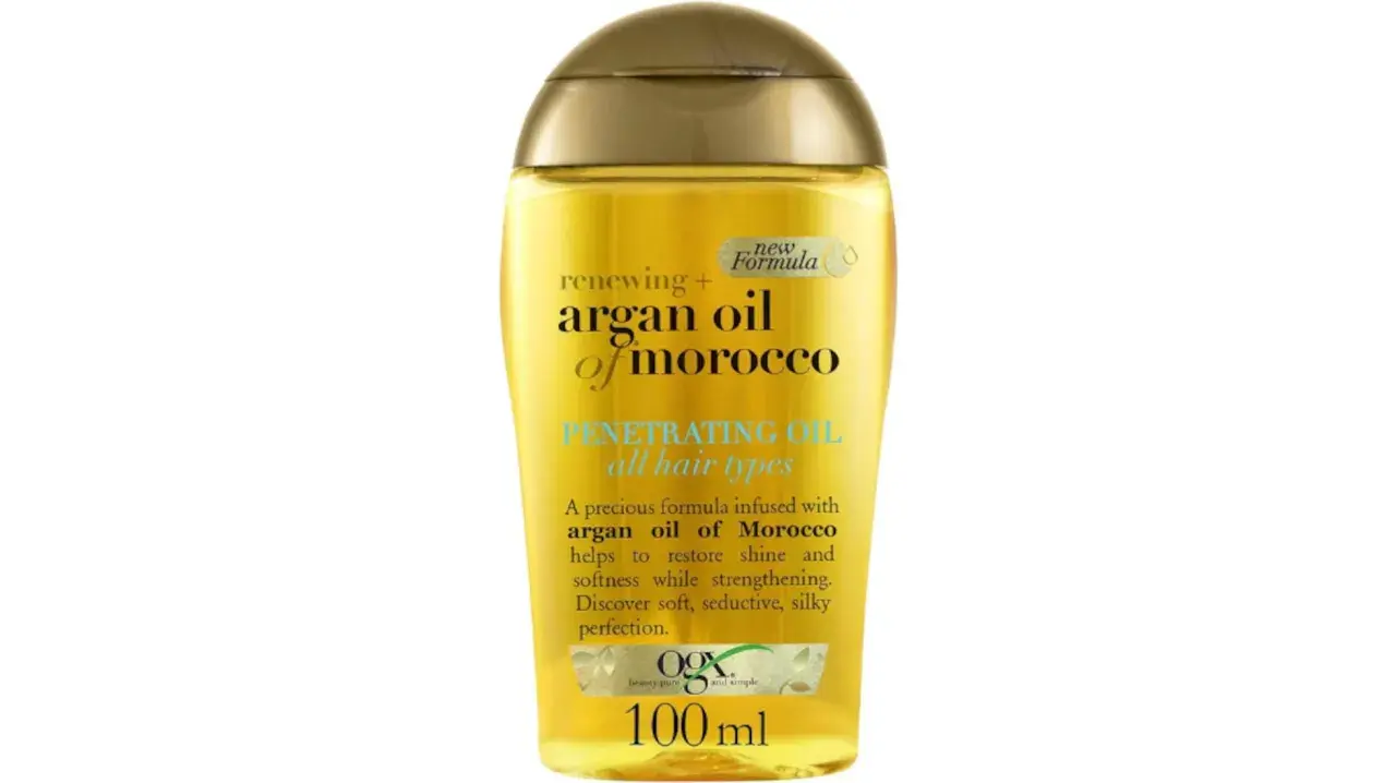 Botella de aceite de argán de Marruecos para el pelo, 100 ml. Renueva y fortalece tu cabello.