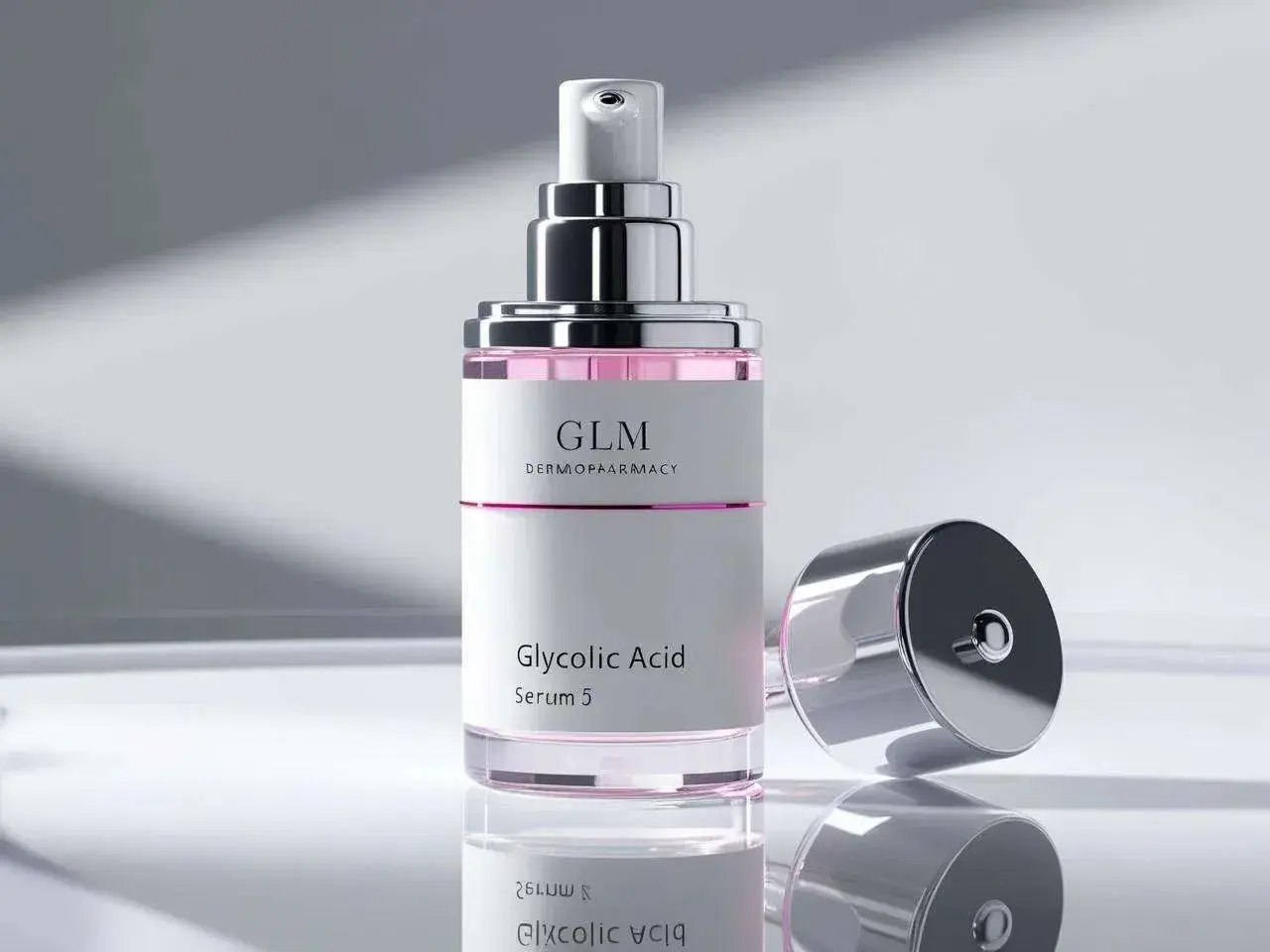 Serum GLM con ácido glicólico, ideal para tu rutina de cuidado facial.